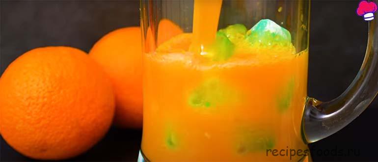 Полезный морковно-апельсиновый напиток