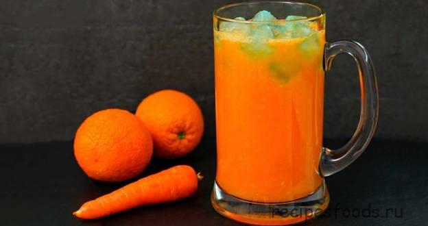 морковно-апельсиновый напиток
