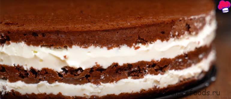 Сочный шоколадный торт Стаканчиковый