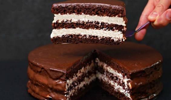 шоколадный торт Стаканчиковый