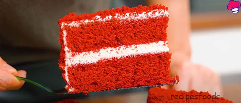домашний торт Красный Бархат