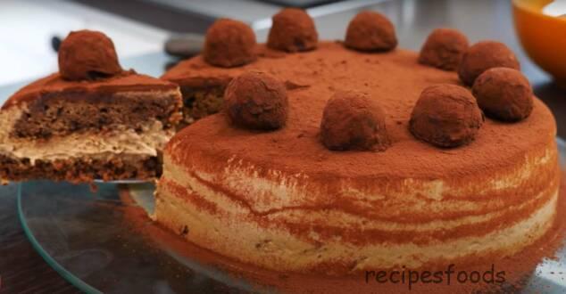 Вкусный торт Шоколадный трюфель